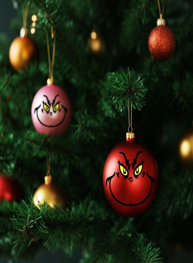 TROECE TT 26Pcs Christmas Stickers Combo - Flat for Windows, Cups & Curved for Ornaments, Xmas Balls (Waterproof + Wrinkle-Free) - Image 4